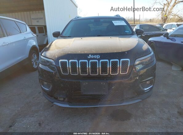 1C4PJMDN2KD299530 2019 JEEP CHEROKEE Black Widok zestawu wskaźników