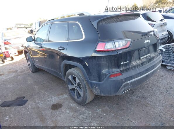 1C4PJMDN2KD299530 2019 JEEP CHEROKEE Black Tył lewy