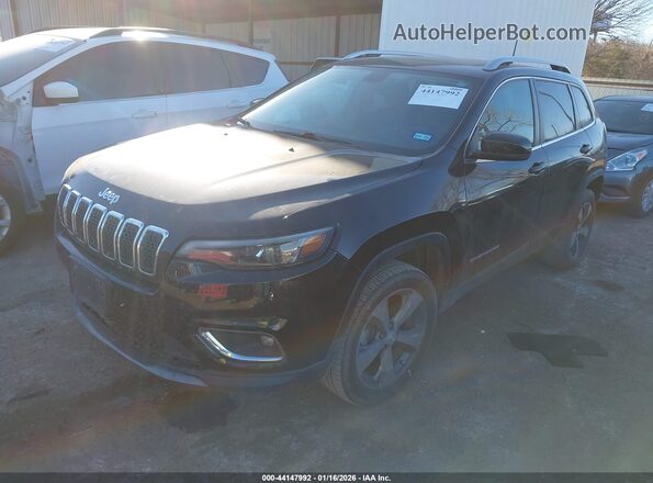 1C4PJMDN2KD299530 2019 JEEP CHEROKEE Black Przód lewy