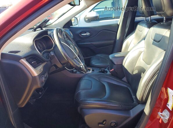 1C4PJMDS5GW204301 2016 JEEP CHEROKEE Red Front interior view