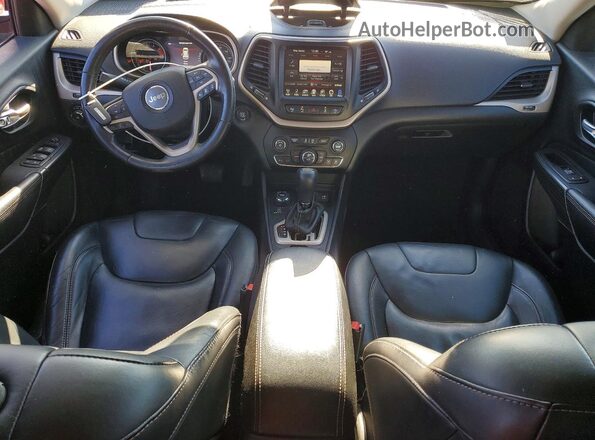 1C4PJMDS5GW204301 2016 JEEP CHEROKEE Red Dashboard view