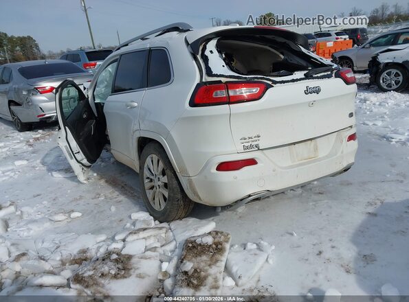 1C4PJMJX8JD515238 2018 JEEP CHEROKEE Белый Задняя левая четверть