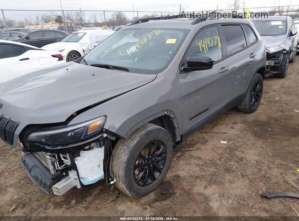 1C4PJMMB3PD108257 2023 JEEP CHEROKEE Gray წინა მარცხენა ხედი სამი მეოთხედიდან