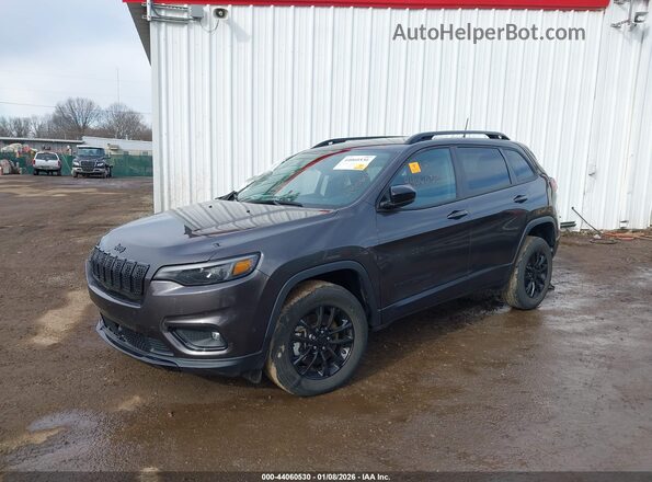 1C4PJMMB5PD101407 2023 JEEP CHEROKEE Gray Vista tres cuartos delantera izquierda