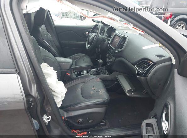 1C4PJMMB5PD101407 2023 JEEP CHEROKEE Gray Vista interior delantera