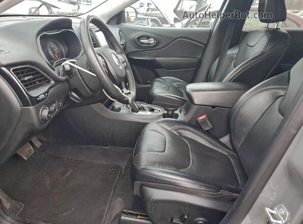 1C4PJMMB7PD102249 2023 JEEP CHEROKEE Gray Вид салону спереду