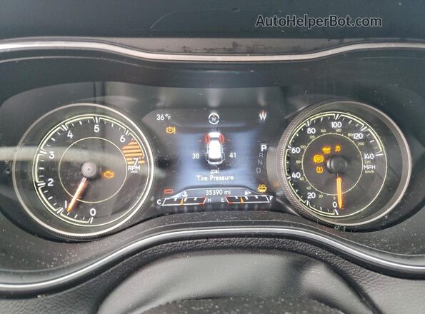 1C4PJMMB7PD102249 2023 JEEP CHEROKEE Gray Вид щитка приладів