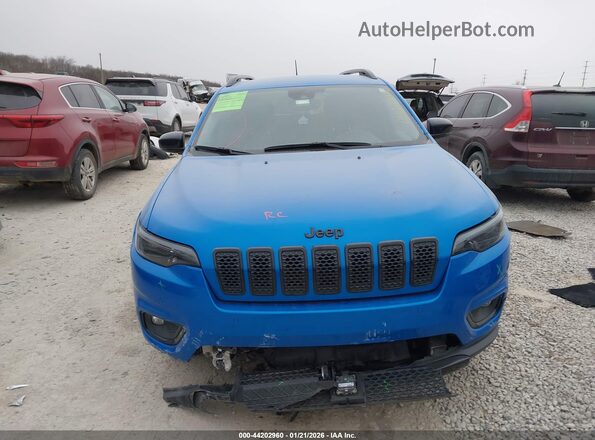 1C4PJMMB8PD102115 2023 JEEP CHEROKEE Blue Vista del cuadro de instrumentos