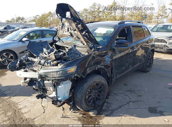 1C4PJMMBXPD113021 2023 JEEP CHEROKEE Черный Передняя левая четверть