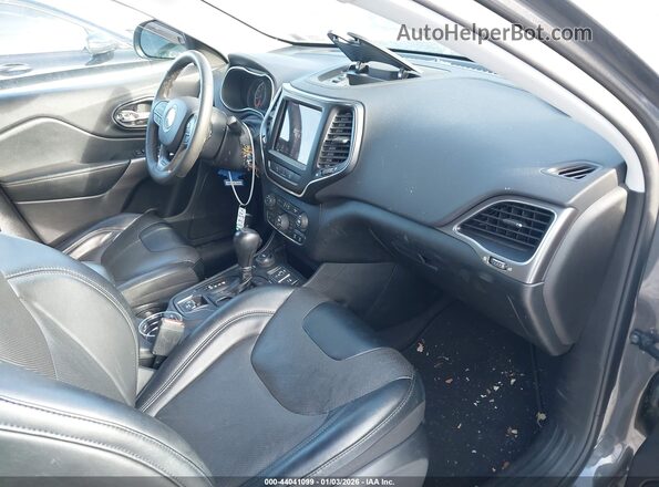 1C4PJMMN3ND514059 2022 JEEP CHEROKEE Gray Front interior view