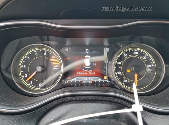 1C4PJMMX1ND546946 2022 JEEP CHEROKEE Gray ხელსაწყოთა პანელის ხედი
