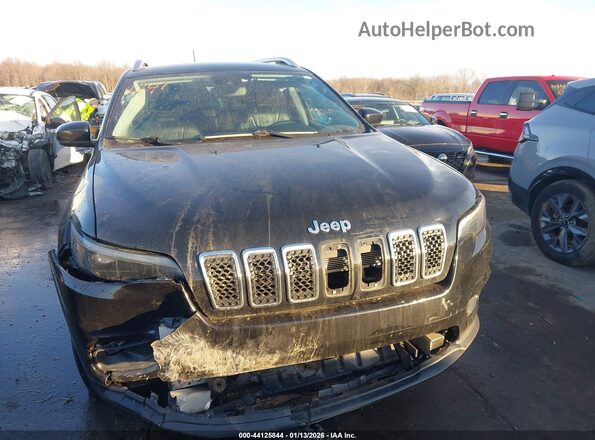 1C4PJMMX2MD135229 2021 JEEP CHEROKEE Black Widok z przodu
