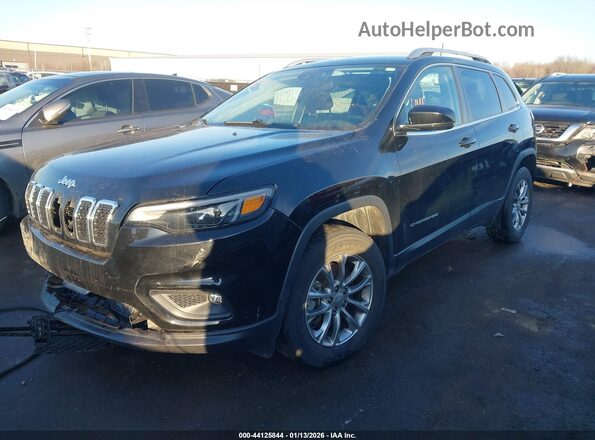 1C4PJMMX2MD135229 2021 JEEP CHEROKEE Black Przód lewy