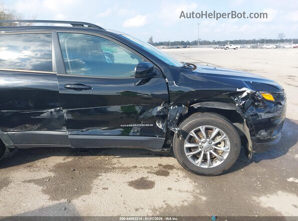 1C4PJMMX7ND531190 2022 JEEP CHEROKEE Black Front view