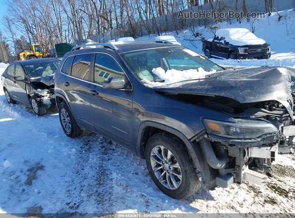 1C4PJMMXXMD149931 2021 JEEP CHEROKEE Gray 
