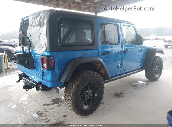 1C4PJXDN4TW153251 2026 JEEP WRANGLER Blue Tył prawy