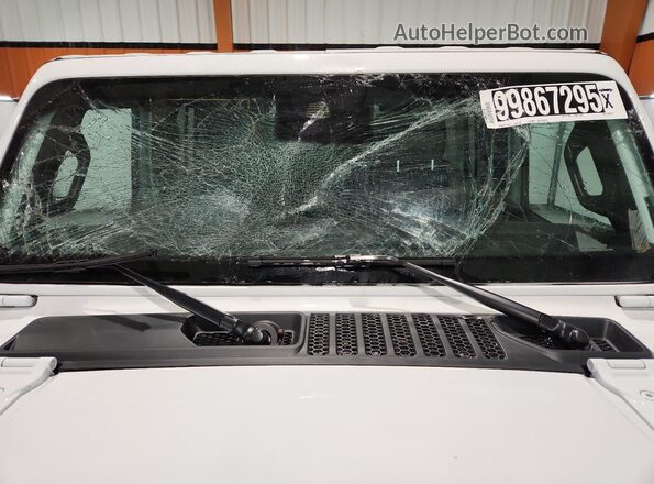 1C4PJXEG1SW633522 2025 JEEP WRANGLER White Widok wnętrza 360 stopni