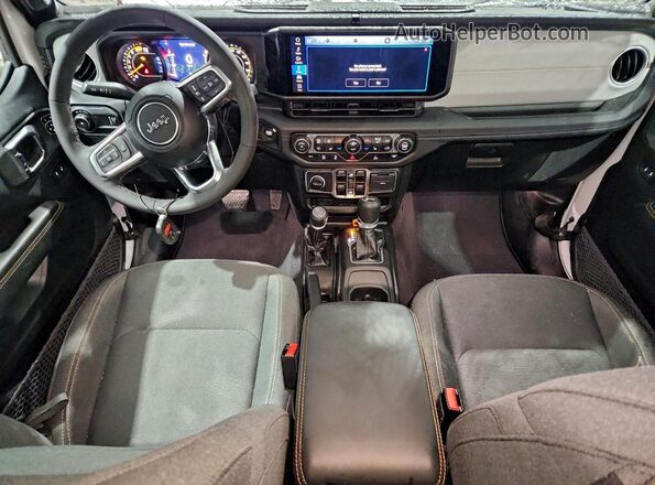 1C4PJXEG1SW633522 2025 JEEP WRANGLER White Widok deski rozdzielczej