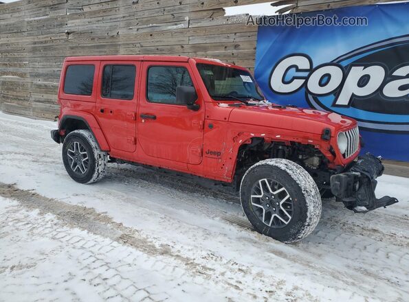 1C4PJXEN6SW529249 2025 JEEP WRANGLER Red 