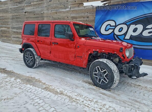 1C4PJXEN6SW529249 2025 JEEP WRANGLER Red 