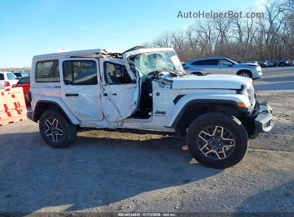 1C4PJXEN7SW527963 2025 JEEP WRANGLER White Widok wnętrza 360 stopni