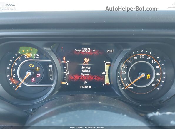 1C4PJXFN1SW573724 2025 JEEP WRANGLER White Widok tylnych siedzeń