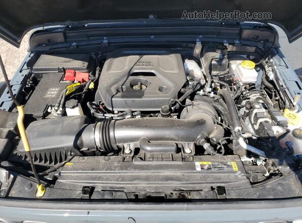 1C4PJXFN3SW511466 2025 JEEP WRANGLER Gray Vista del compartimento del motor
