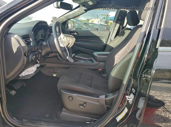 1C4RDHDG1RC234838 2024 DODGE DURANGO Черный Вид салона спереди