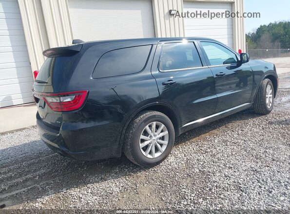 1C4RDHDG4SC534606 2025 DODGE DURANGO Black უკანა მარჯვენა