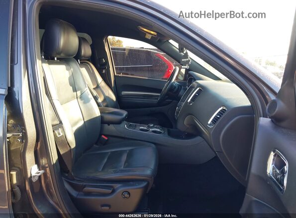1C4RDHDG8HC690642 2017 DODGE DURANGO Gray Вид салону спереду