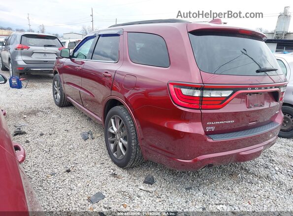 1C4RDHDG9HC780592 2017 DODGE DURANGO Burgundy უკანა მარცხენა