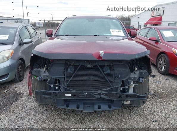1C4RDHDG9HC780592 2017 DODGE DURANGO Burgundy უკანა სალონის ხედი