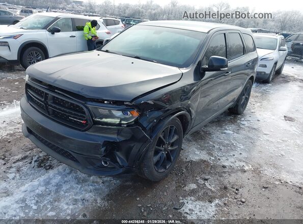1C4RDHDGXHC783050 2017 DODGE DURANGO Black Przód lewy