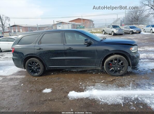 1C4RDHDGXHC783050 2017 DODGE DURANGO Black Widok wnętrza z tyłu