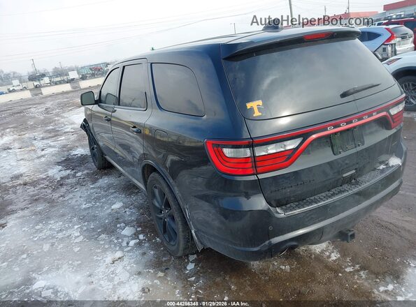 1C4RDHDGXHC783050 2017 DODGE DURANGO Black Tył lewy