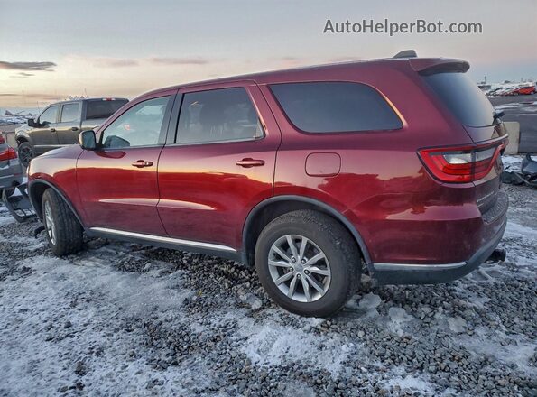 1C4RDJAG4GC347188 2016 DODGE DURANGO Burgundy Trasero izquierdo