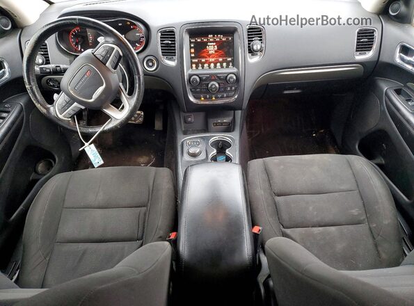 1C4RDJAG7HC644165 2017 DODGE DURANGO Серый Вид панели приборов