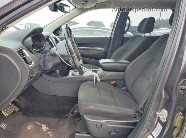 1C4RDJAG7HC644165 2017 DODGE DURANGO Серый Вид салона спереди