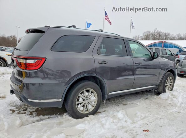 1C4RDJAG7HC644165 2017 DODGE DURANGO Серый Задняя правая четверть