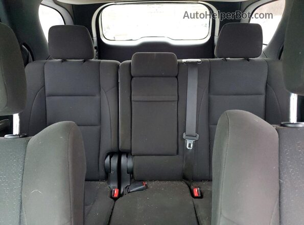 1C4RDJAG7HC644165 2017 DODGE DURANGO Серый Вид задних сидений
