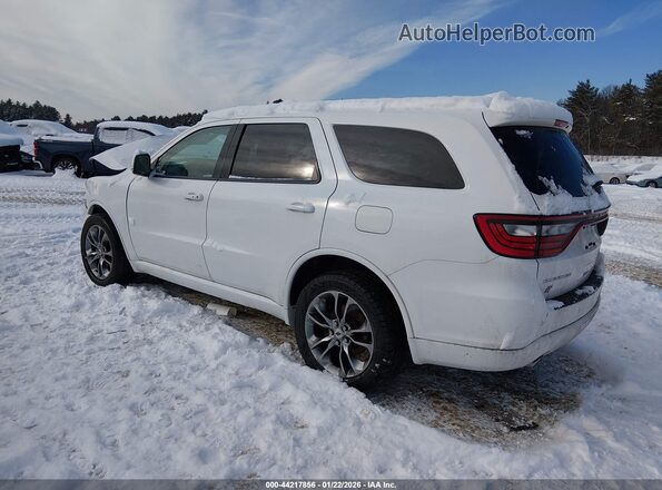 1C4RDJDG2KC723617 2019 DODGE DURANGO White Задня ліва чверть
