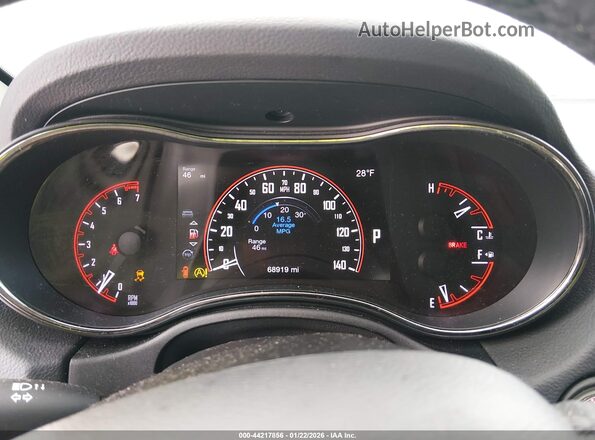1C4RDJDG2KC723617 2019 DODGE DURANGO White Вид задніх сидінь