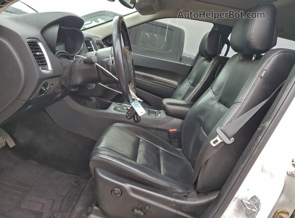 1C4RDJDG3HC783107 2017 DODGE DURANGO Белый Вид салона спереди