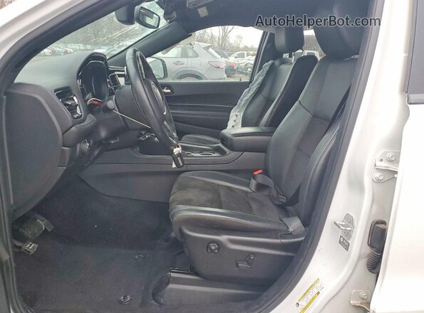 1C4RDJDG3MC849987 2021 DODGE DURANGO Белый Вид салона спереди