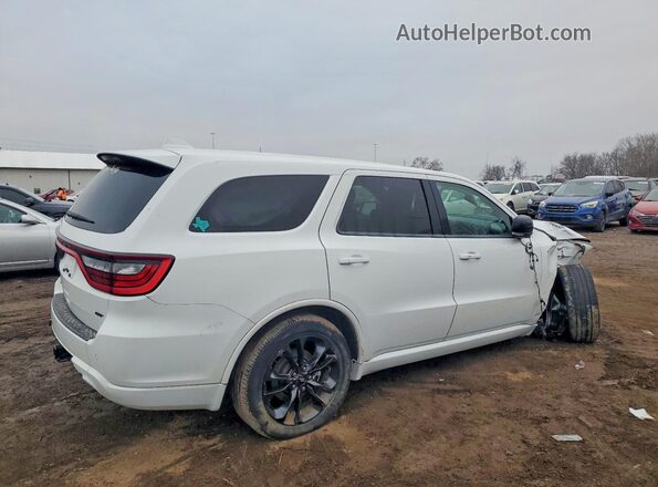 1C4RDJDG3MC849987 2021 DODGE DURANGO Белый Задняя правая четверть