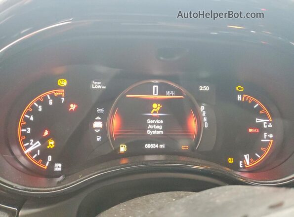 1C4RDJDG3MC849987 2021 DODGE DURANGO Белый Вид щитка приборов