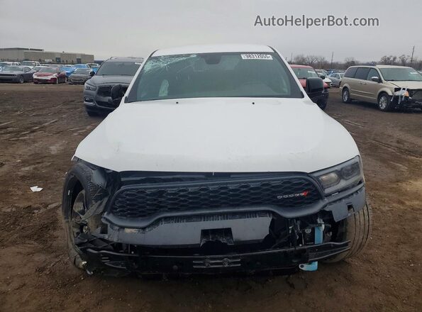 1C4RDJDG3MC849987 2021 DODGE DURANGO Белый Вид спереди