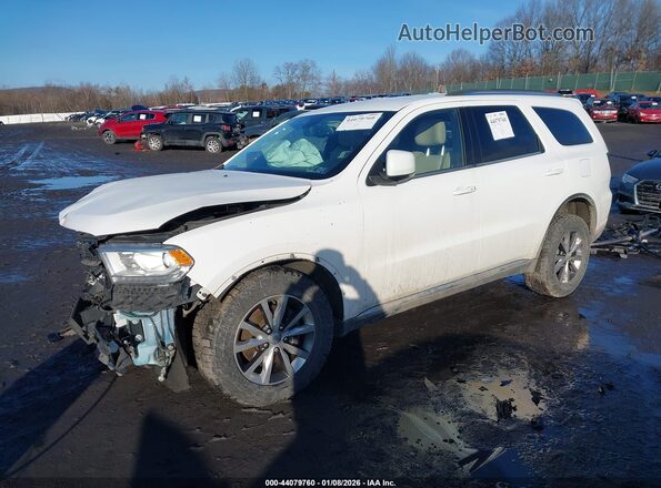 1C4RDJDG6GC345454 2016 DODGE DURANGO White Przód lewy
