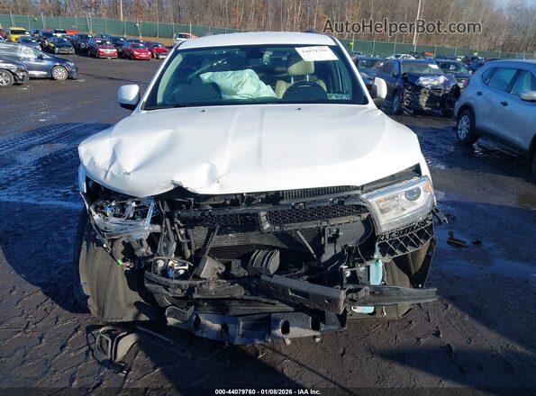 1C4RDJDG6GC345454 2016 DODGE DURANGO White Widok zestawu wskaźników