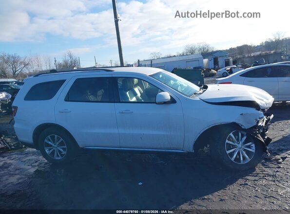 1C4RDJDG6GC345454 2016 DODGE DURANGO White Widok wnętrza z tyłu